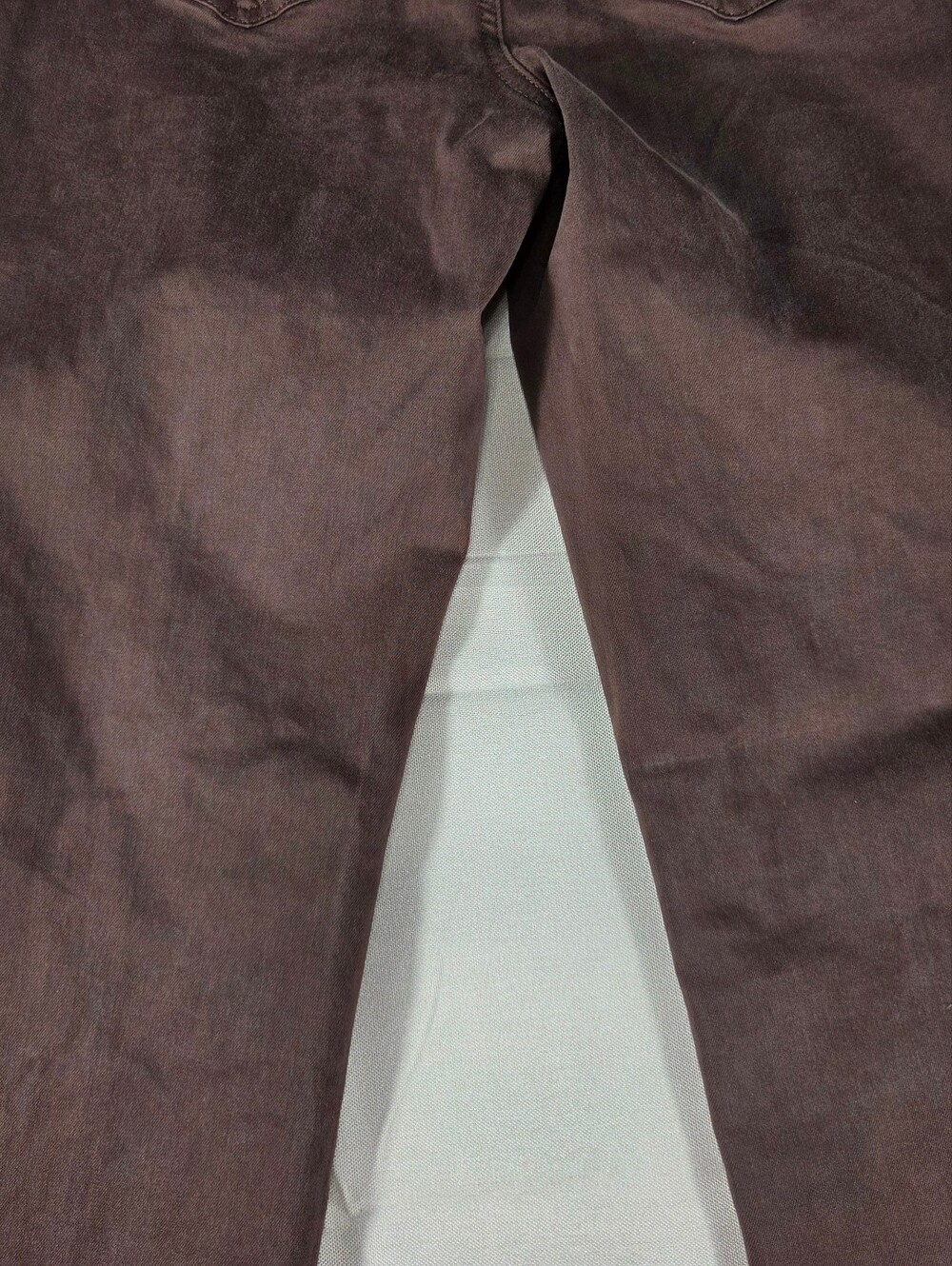 NYDJ Marilyn Straight Brown Pants Sz 2 - Picture 3 of 9